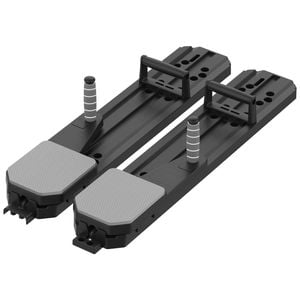 Advwin Pilates Board Detachable Portable Abdominal Exercise Machine for Home Gym Workout Black