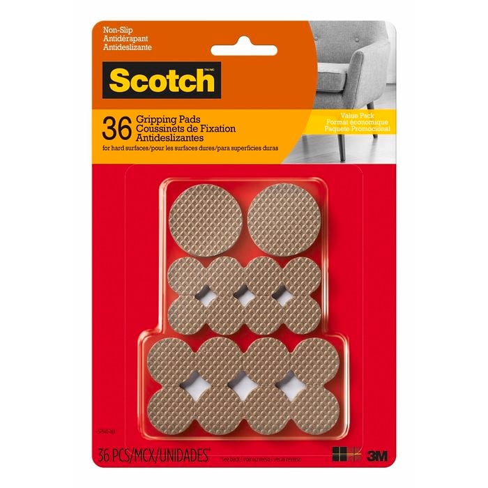Scotch® Value Pack Gripping Pads - 36 Pack