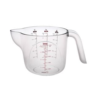 Gourmet Kitchen Modern Weight Conversion Measuring Cup As 1000ml/4cups