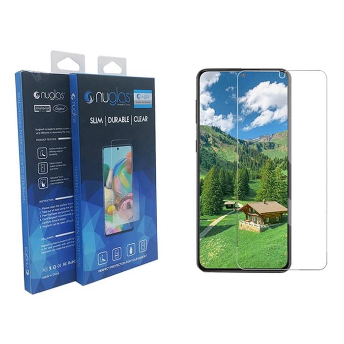 Nuglas Screen Protector Full Cover Premium Tempered Glass 9h For Galaxy S22 5g