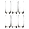 6pc Artcraft Sapphire Hi-Ball Juice/Wine Drinking Glass Drinkware 385ml Clear
