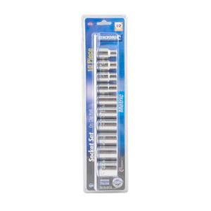 Kincrome 1/2" 10 Piece Socket Rail Set 