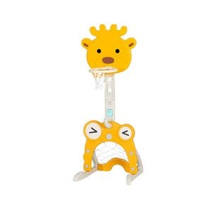Keezi Kids Basketball Hoop Stand Set Yellow