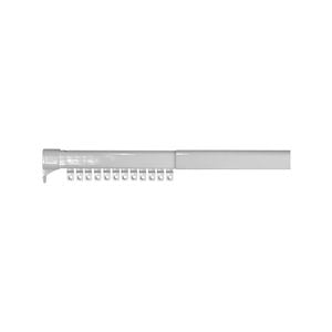 Windoware 210-395cm White Extendable Curtain Track