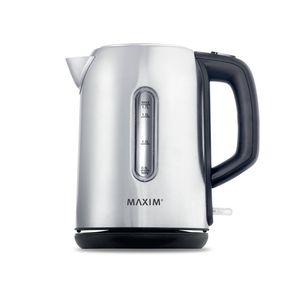 Maxim Kettle Brushed Stainless Cordless 360 Degree Base 1.7L Auto Cut Out
