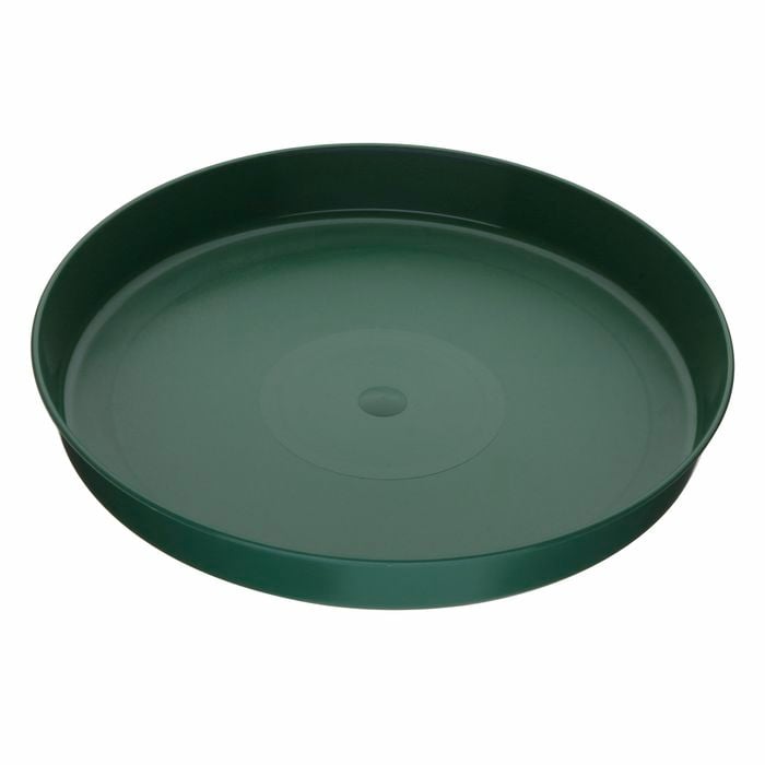 IP Plastics 20cm Round Saucer Green