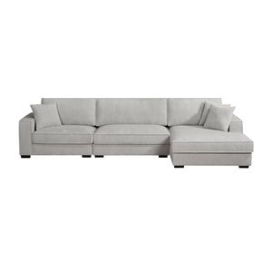 corduroy fabric Modular Chaise Sofa