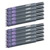 2x 5pc Lamy Hangsell T10 Fountain Pen Ink Plastic Cartridges Moderate Violet