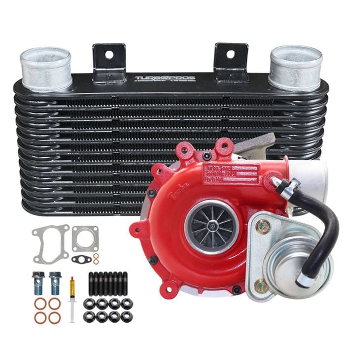 GEN1 High Flow Turbo Charger With 64mm Intercooler For Mazda B2500 2.5L 1999 - 2006