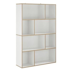 Janet Bookcase Display Unit Shelving 100W x 150H White
