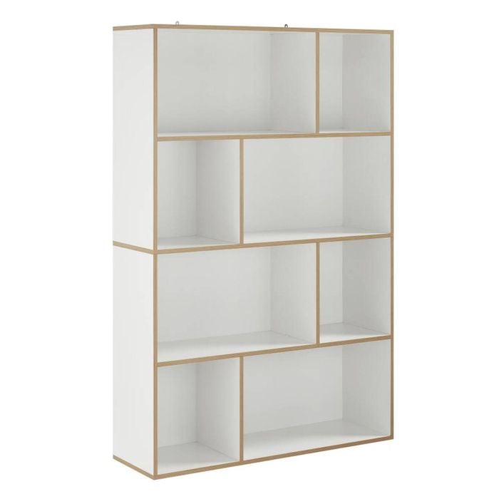 Janet Bookcase Display Unit Shelving 100W x 150H White
