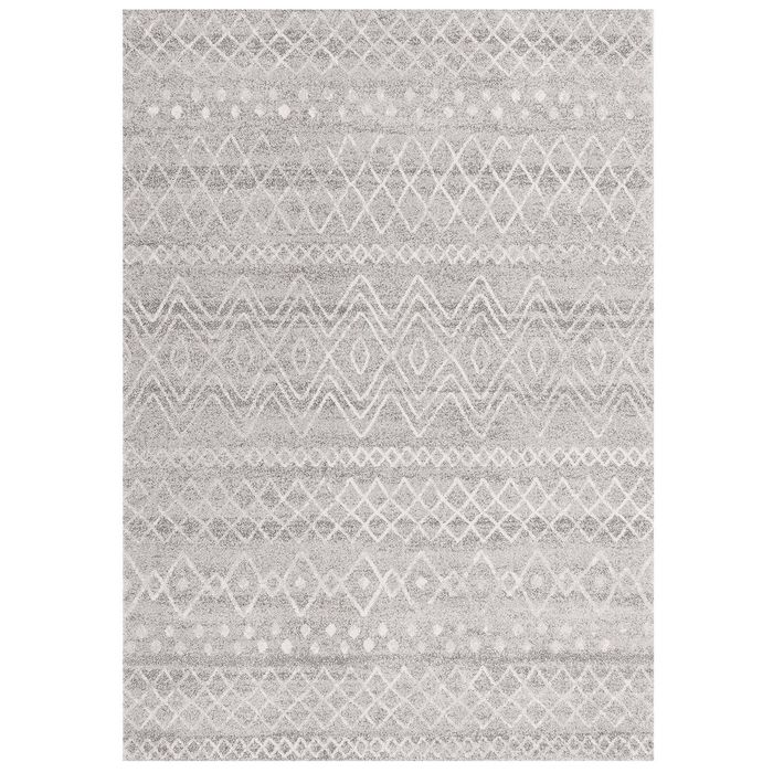 Jaya 453 Grey 230x160cm - Medium Pet Friendly Power Loomed Rug
