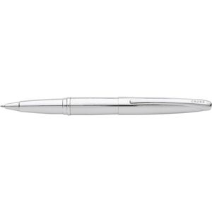 Cross Atx Pure Chrome Synthetic Resin Ball Point Pen Office Writing Stationery