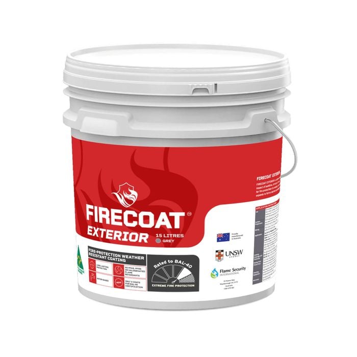Firecoat 15L Grey Exterior Fire-Retardant Undercoat