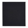 Fiesta Dinner Napkins Premium Tablin Recyclable Airlaid 1/4 Fold Black 40x40cm 500 Pack