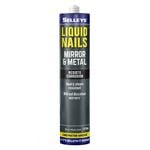 Selleys Liquid Nails 310g Mirror Metal And Glass Construction Adhesive
