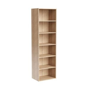 Kaboodle 500-599mm Almond Oak Customisable Deep Pantry Open Shelf