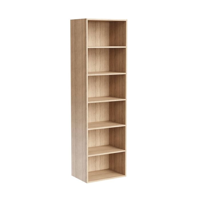 Kaboodle 500-599mm Almond Oak Customisable Deep Pantry Open Shelf