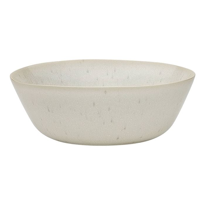 Ecology Malta Matte Stoneware Food Bowl 17x6.5cm Linen