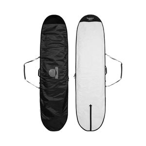 Summer vibes Lite Longboard Surfboard Boardbag Cover - Black/White, 9'0"