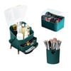 SOGA Green Cosmetic Jewelry Storage Organiser Set