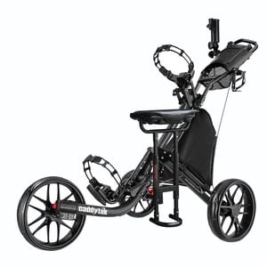 Caddytek Caddylite Ez-fold Pro 3-wheel Golf Buggy With Seat - Black