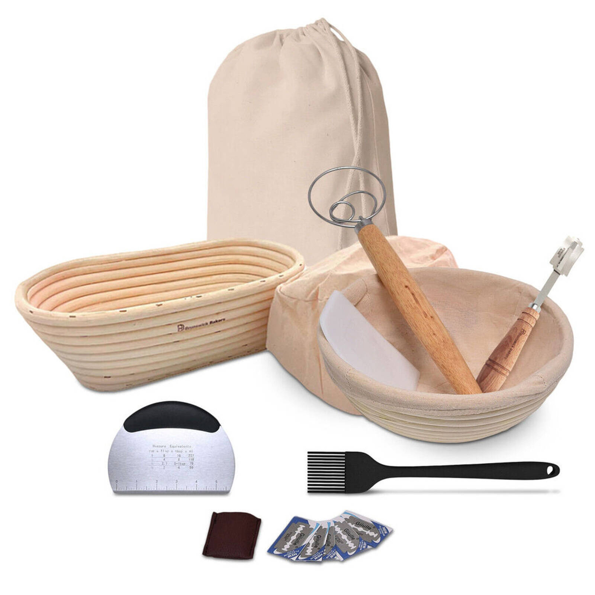 Brunswick Bakers Ultimate Bread Baking Kit DIY Sourdough Bread Baking ...