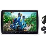 Elinz 10.1" TFT Active Headrest Car DVD Player HD 1080P Digital Screen USB SD 9"