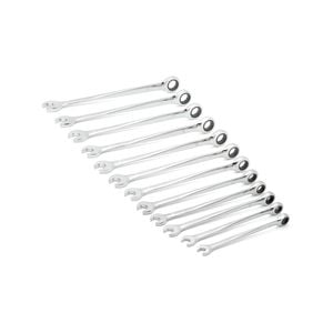 GEARWRENCH 12 Pc. 72-Tooth 12 Point XL X-Beam Ratcheting Combination Metric Wrench Set