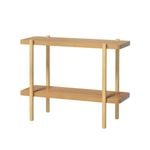 Artiss 2-tier Console Table Pine