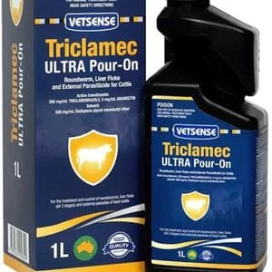 Vetsense Triclamec Ultra Pour-on 1l For Cattle