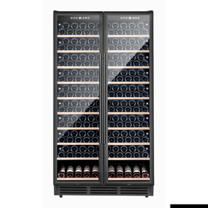 Thermaster Dual Zone Two Door Premium Wine Cooler  - Wine Fridges (wb-218b)