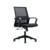 Eros Medium Back Office Chair Black