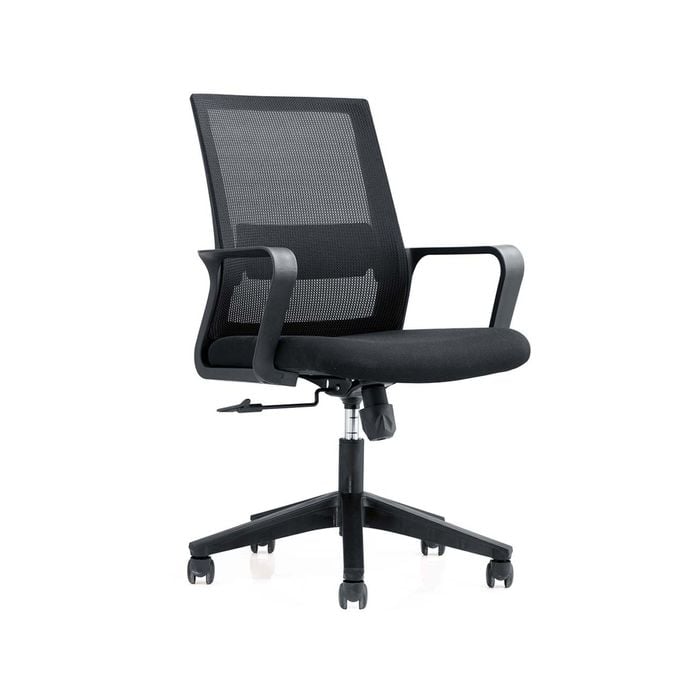 Eros Medium Back Office Chair Black