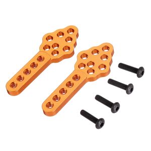 PriceDumb 2pcs Shock Absorber Height Bracket For 1/10 SCX10 90046 Crawler RC Car Part - Gold