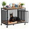 Advwin Dog Crate Furniture Heavy Duty Dog Cage Sturdy Dog Kennel