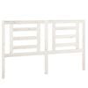 vidaXL Bed Headboard Bedroom Furniture Bed Header White 156 cm
