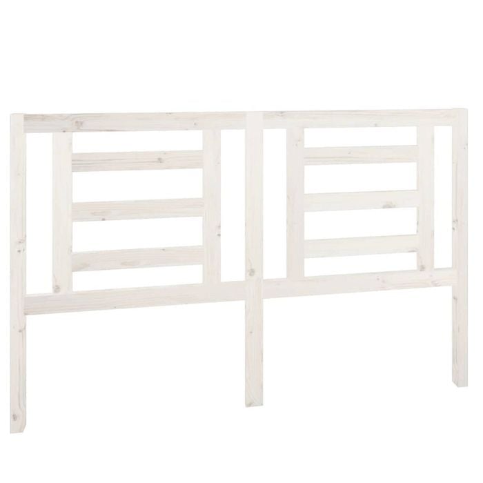 vidaXL Bed Headboard Bedroom Furniture Bed Header White 156 cm