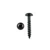 Pinnacle 3.5 x 20mm Black Round Head Timber Screw - 30 Pack