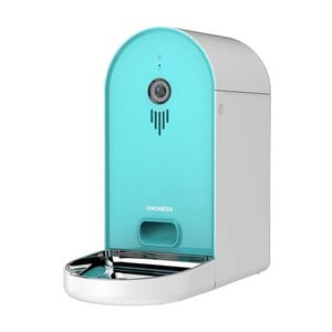 Smart Camera Feeder 6l With 165° Hd Night Vision Two‑way Audio For Medium Large Dogs - Blue