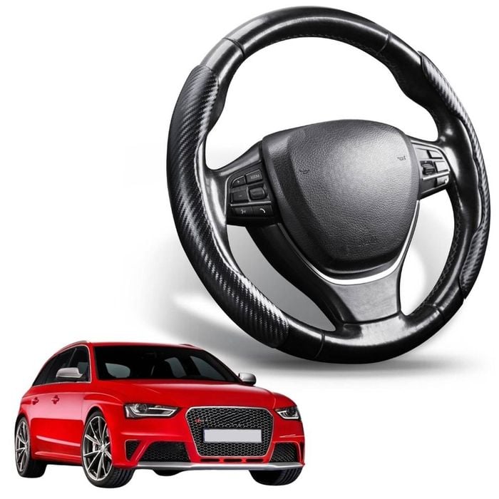 Segmented Steering Wheel Cover for Audi A4 S4 RS4 2008 - 2015 (B8)