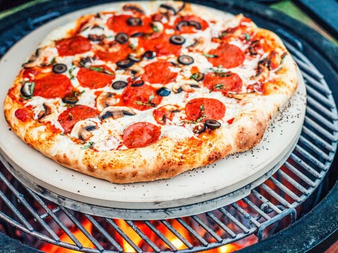 Kamado Joe Classic with pizza stone 0258244, 0413207