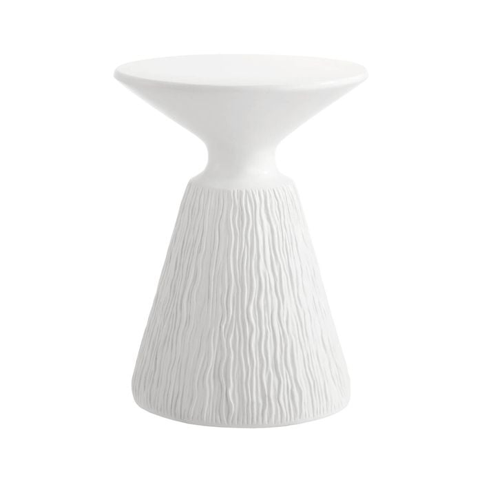 Oikiture Side Table Coffee Bedside End Stool Magnesium Cement