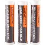 Craftright Mini Grease Cartridge 85g Orange 3pk