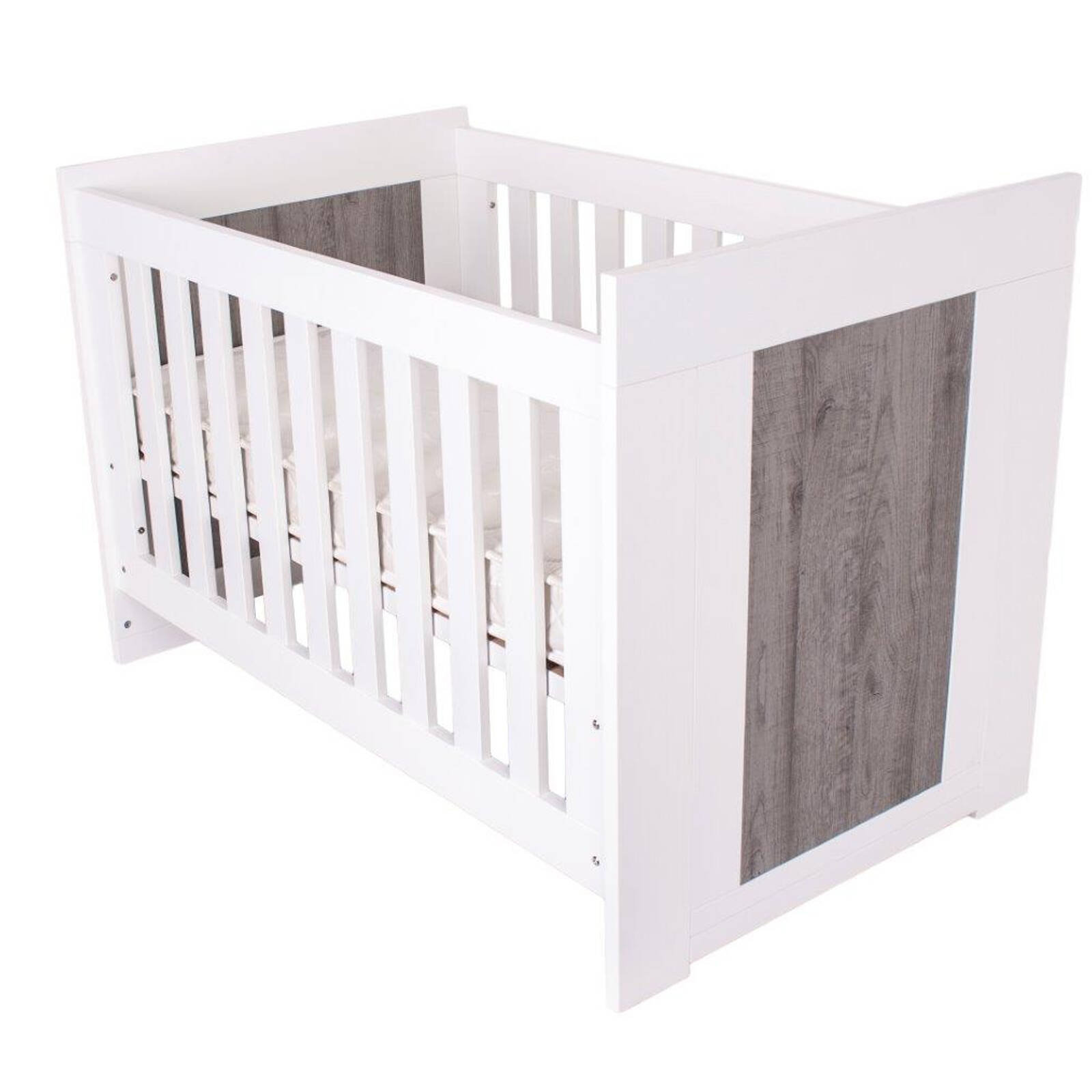 Love N Care Lucca Bed Kit (White/Ash)