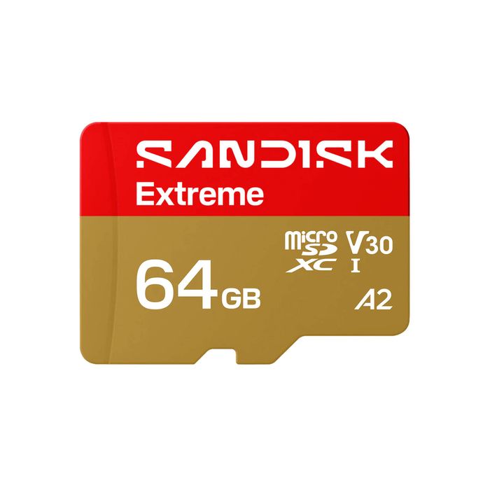 SanDisk Extreme Action Micro SD Card 64GB Dash Cam GoPro