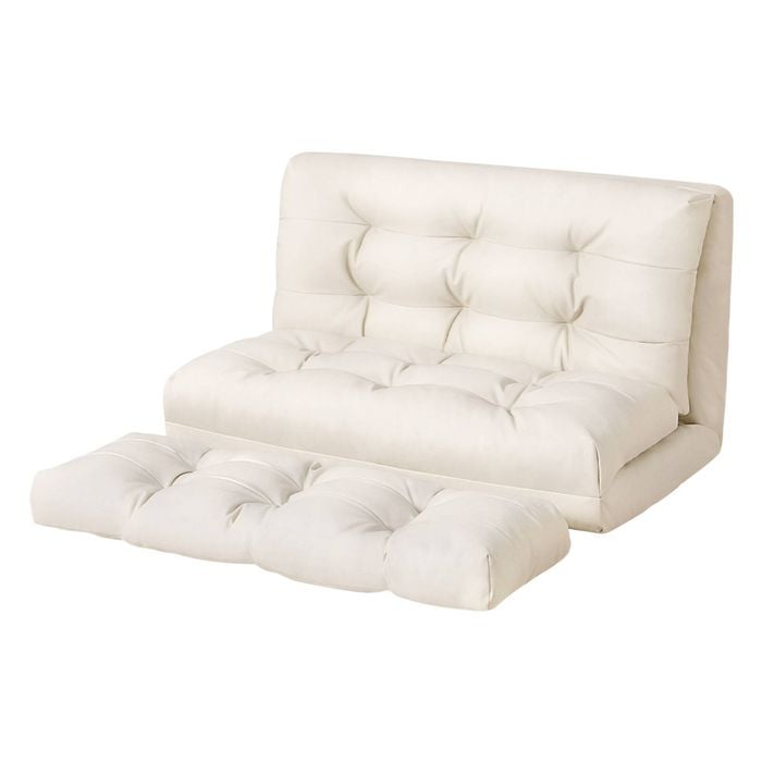 Artiss Floor Chair 2 Seater White