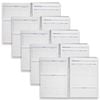 5pc Spirax To Do Book A4 Templated School/office Writing Notebook 140pgs Yellow