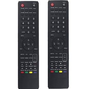 TAVICE 2 PACK TEAC TV Compatible 0118020315 Remote Control FOR LCDV2656HDR LCDV3256