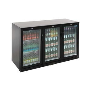 Polar G-series Counter Back Bar Cooler With Hinged Doors 330ltr - Commercial Bar Fridges (gl004-a)